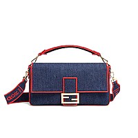 [스페셜오더]FENDI-8BR771 펜디 랙 페퀸 스트라이프 라지 바게트