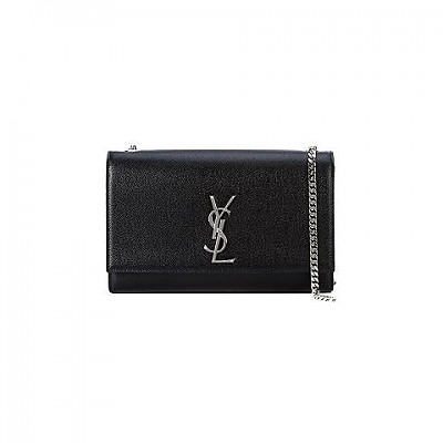 [200~250만 사은품]SAINT LAURENT-364021 생 로랑 블랙 실버 미디엄 모노그램 사첼백