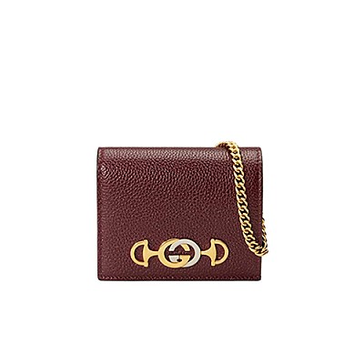 [스페셜오더]GUCCI-570660 9036 구찌 주미 스트로베리 프린트 카드 케이스