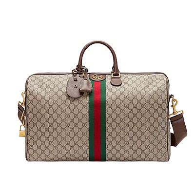 [스페셜오더]GUCCI-547838 8163 구찌 블랙 로고 프린트 캐리온 더플백