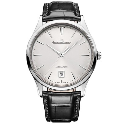 [스페셜오더]JAEGER LECOULTRE-예거 르쿨트르 마스터 울트라 씬 문 다이아 스틸 실버 여성시계 34mm #예거르쿨트르레플리카