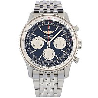 [스페셜오더]BREITLING-브라이틀링 내비타이머 1 스틸 블루 남자 레플리카시계 38mm