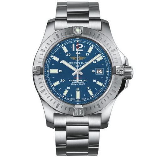 [스페셜오더]BREITLING-브라이틀링 콜트 스틸 마리나 블루 남성시계41mm