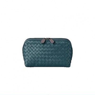 [스페셜오더]BOTTEGA VENETA-547252 보테가 베네타 차이나 레드 코스메틱 인트레치아토 나파 케이스