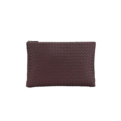 [스페셜오더]BOTTEGA VENETA-355261 보테가 베네타 핑크 인트레치아토 나파 라지 도큐먼트 케이스