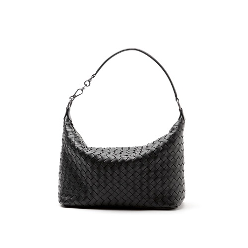 [스페셜오더]BOTTEGA VENETA-239988 보테가 베네타 네로 인트레치아토 나파 스몰 숄더백