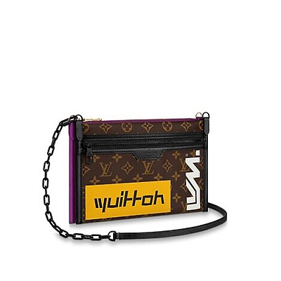 [스페셜오더]LOUIS VUITTON-M44635 루이비통 모노그램 쉐도우 남녀공용 플랫 메신저