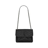 [스페셜오더]YSL-633158 생 로랑 블랙 NIKI 미디엄 숄더백 28cm