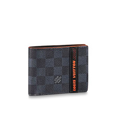 LOUIS VUITTON-M30380 루이비통 타이가 블랙 Louis Vuitton Malletie 스탬프 멀티플 월릿