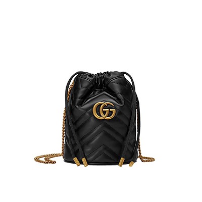 [스페셜오더]GUCCI-575163 9022 구찌 GG 마몽 미니 버킷백