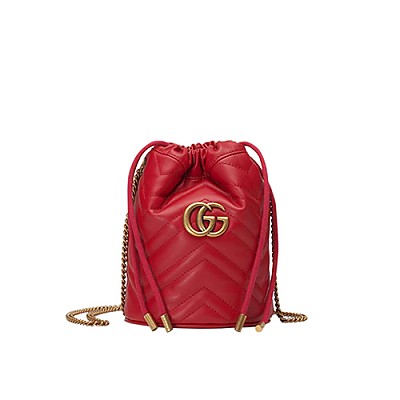 [스페셜오더]GUCCI-575163 1000 구찌 GG 마몽 미니 버킷백