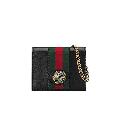 [스페셜오더]GUCCI-573790 8389 구찌 라자 체인 카드 케이스 월릿