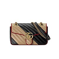 GUCCI-443497 4143 구찌 블루 GG 데님 GG 마몽 스몰 숄더백