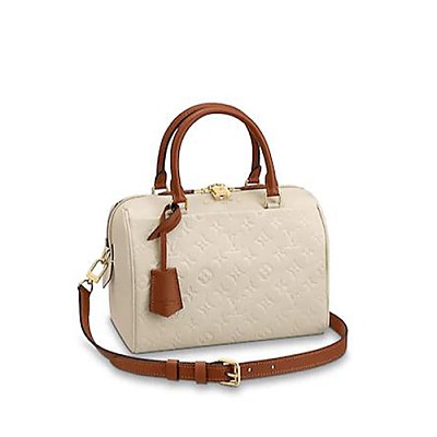 [스페셜오더]LOUIS VUITTON-M42401 루이비통 블랙 모노그램 앙프렝뜨 스피디 반둘리에 25