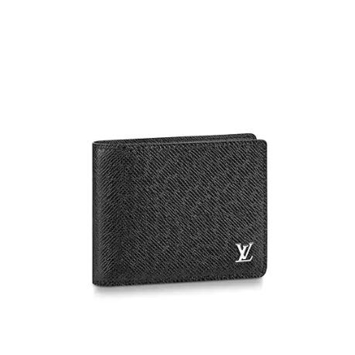 [스페셜오더]LOUIS VUITTON-M30295 루이비통 블랙 타이가 멀티플 월릿 남성 반지갑