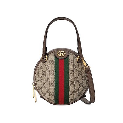 GUCCI-658551 구찌 베이지/에보니 오피디아 GG 미니 숄더백 20cm