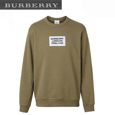 BURBERRY-80134811 버버리 로고 프린트 스웨트셔츠