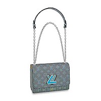 [스페셜오더]LOUIS VUITTON-M52503 루이비통 블랙 에삐 레더 LV 참 장식 트위스트 MM