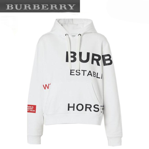 BURBERRY-80171651 버버리 호스페리 프린트 오버사이즈 후디