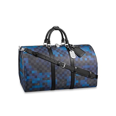 LOUIS VUITTON-M11674 루이비통 다미에 플래그 키폴 반둘리에 50