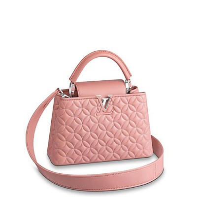 [스페셜오더]LOUIS VUITTON-M55360 루이비통 루즈 카르망 레드 모노그램 플라워 퀄팅 카퓌신 BB