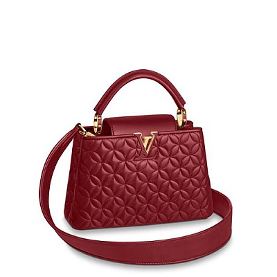 [스페셜오더]LOUIS VUITTON-M55366 루이비통 블랙 모노그램 플라워 퀄팅 카퓌신 PM