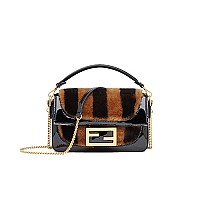 [스페셜오더]FENDI-8BS017 펜디 화이트 바게트 미니