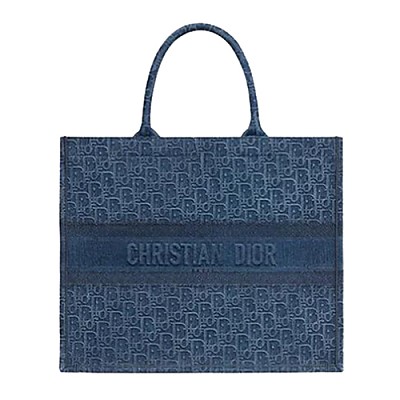 [스페셜오더]CHRISTIAN DIOR-M1286 디올 그레이 Toile de Jouy Reverse 자수 DIOR BOOK TOTE 백