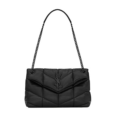 SAINT LAURENT-577476 생 로랑 레드 나파 퀼팅 가죽 스몰 puffer