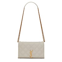 [스페셜오더]SAINT LAURENT-585031 생 로랑 블랙 다이아몬드 퀼팅 Becky 체인 WOC