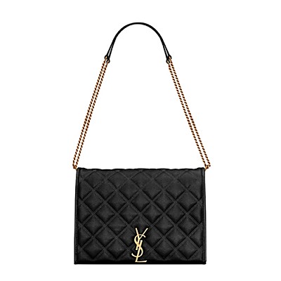 [스페셜오더]SAINT LAURENT-579607 생 로랑 화이트 다이아몬드 퀼티드 베키 스몰 체인백