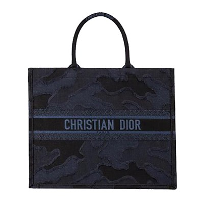 [스페셜오더]DIOR-M1296 디올 블루 DIOR OBLIQUE 자수 데님 스몰 DIOR BOOK TOTE 백