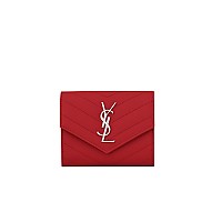 [스페셜오더]SAINT LAURENT-403943 생 로랑 모노그램 골드메탈 컴팩트 3단 지갑