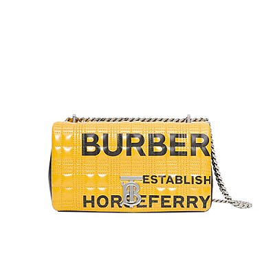 Burberry-805950 버버리 블랙 퀼팅 스몰 롤라 숄더백 23cm