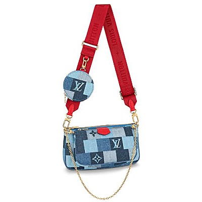 [스페셜오더]LOUIS VUITTON-M80091 루이비통 카키 그린 모노그램 펠리시 스트랩&고 멀티 포쉐트