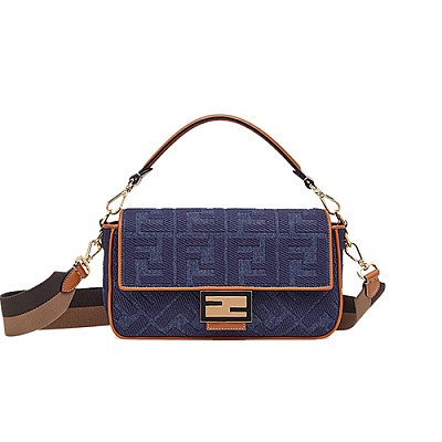 [스페셜오더]FENDI-8BR600 펜디 더블 F 파라킷 패션쇼 모티프 바게트백