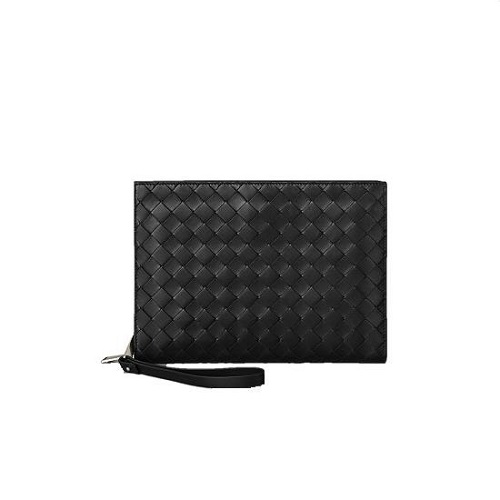 [스페셜오더]BOTTEGA VENETA-592855 보테가 베네타 블랙 스몰 도큐먼트 케이스