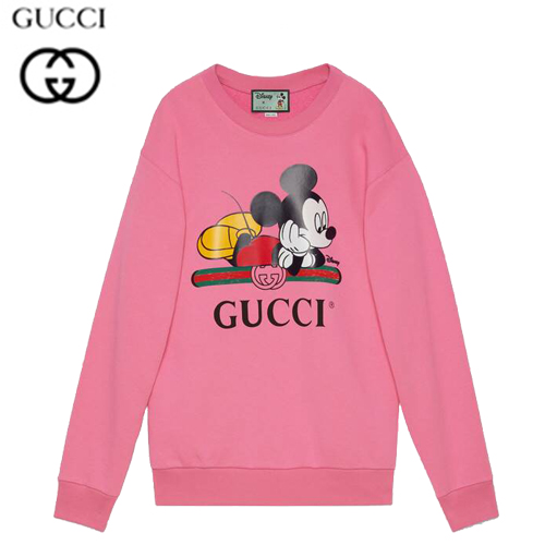 GUCCI-469250 5412 구찌 핑크 Disney x Gucci 오버사이즈 스웨트셔츠