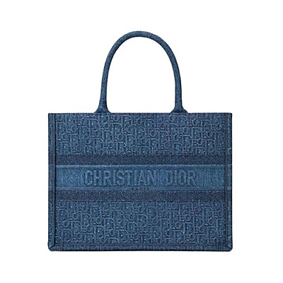 [스페셜오더]DIOR-M1296 디올 핑크 Toile De Jouy 자수 스몰 BOOK TOTE 백