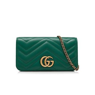 [스페셜오더]GUCCI-488426 1000 구찌 블랙 GG 마몽 체인 미니백