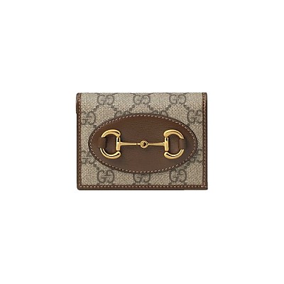 [스페셜오더]GUCCI-621887 8563 구찌 브라운 1955 홀스빗 카드 케이스 지갑