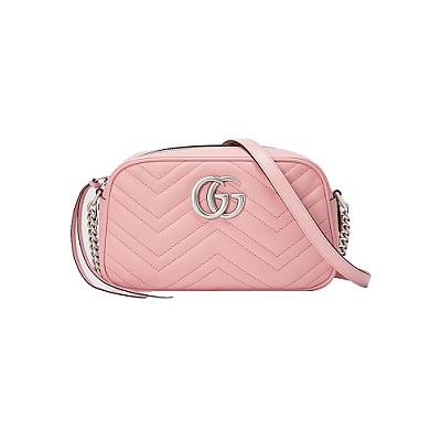 [스페셜오더]GUCCI-447632 8561 구찌 GG 마몽 베이지/레드 스몰 핸드백