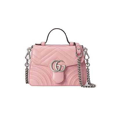 [스페셜오더]GUCCI-547260 6433 구찌 레드 GG 마몽 미니 탑 체인 핸들백