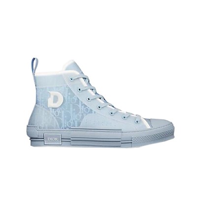 DIOR-3SH118 디올 화이트 DIOR & DANIEL ARSHAM 뉴스페이퍼 프린트 B23 하이탑 스니커즈