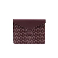 [스페셜오더]GOYARD-고야드 화이트 코튼 캔버스 Nécessaire polished 파우치