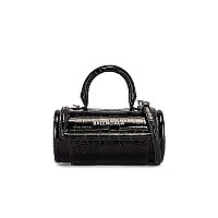 [스페셜오더]BALENCIAGA-597804 발렌시아가 화이트 스몰 Croc Embossed 라운드 탑 핸들백