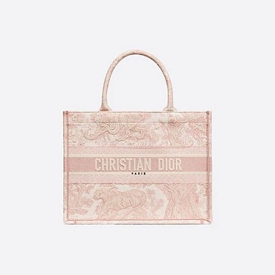 [스페셜오더]CHRISTIAN DIOR-M1296 디올 CLAY 메쉬 자수 스몰 BOOK TOTE 백