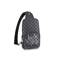 LOUIS VUITTON-M11702 루이비통 카키 그린 모노그램 그라디언트 에비뉴 슬링 백