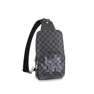 LOUIS VUITTON-M11702 루이비통 카키 그린 모노그램 그라디언트 에비뉴 슬링 백