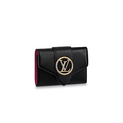 [스페셜오더]LOUIS VUITTON-M69177 루이비통 로즈 달리아 핑크 LV 퐁 뇌프 컴팩트 월릿